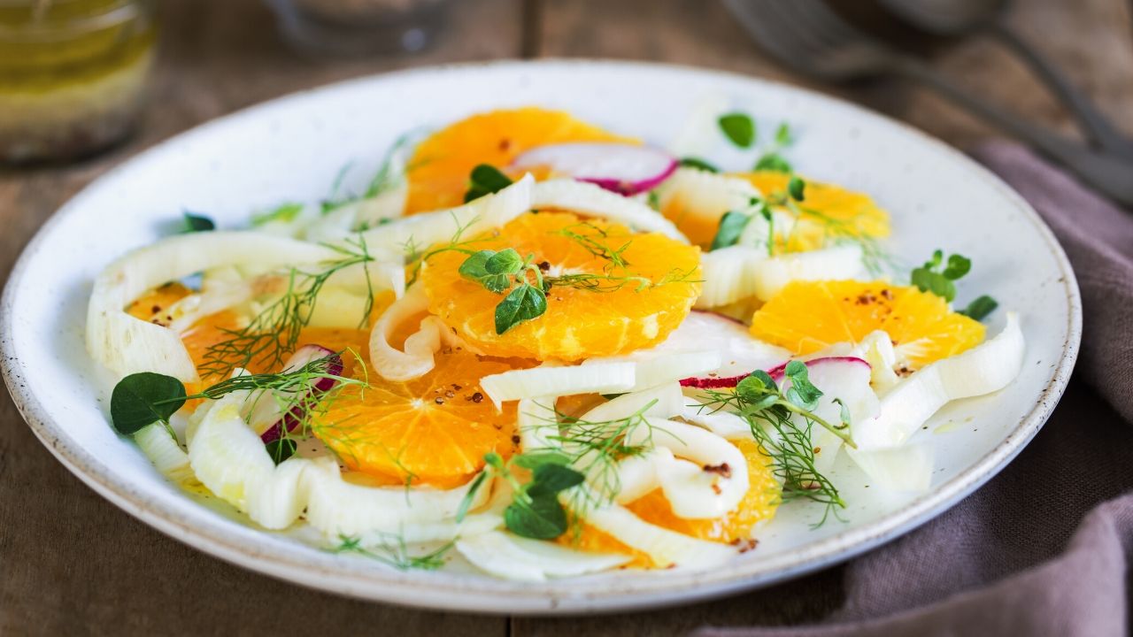 insalata di finocchi e arance