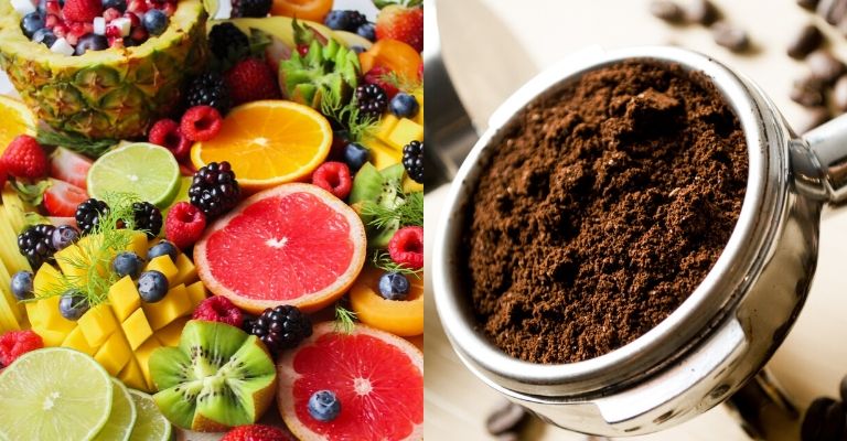 frutta e caffè